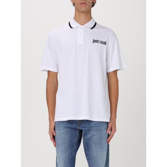 Just Cavalli Polo Shirt Men White